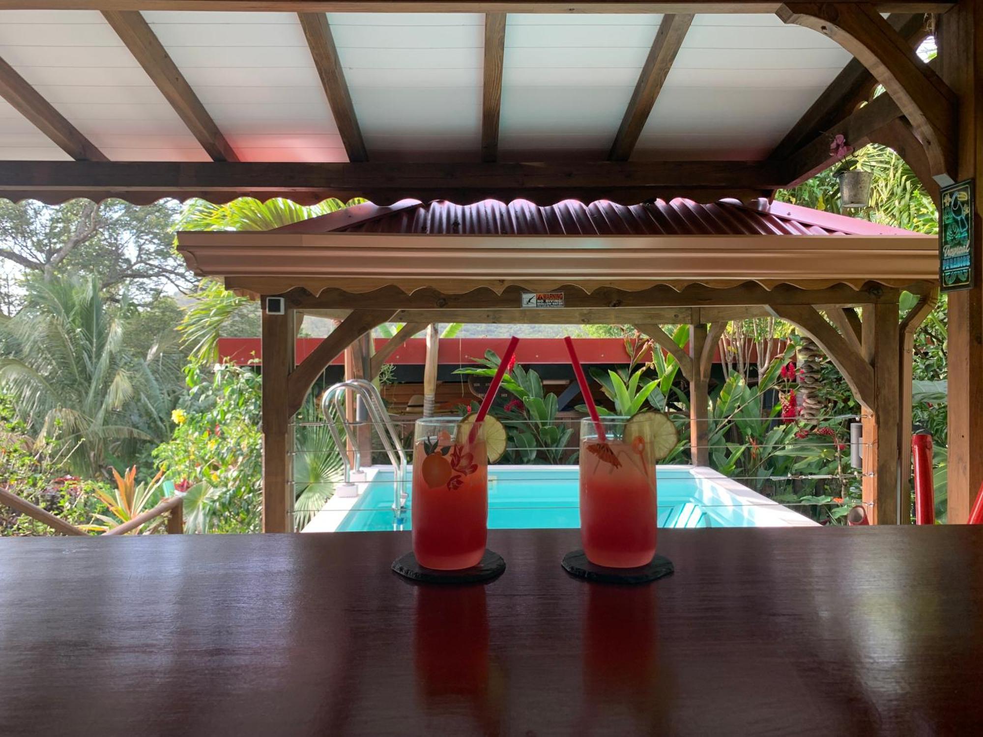 Les Ilets Caraibes Vue Mer Bouillante Extérieur photo