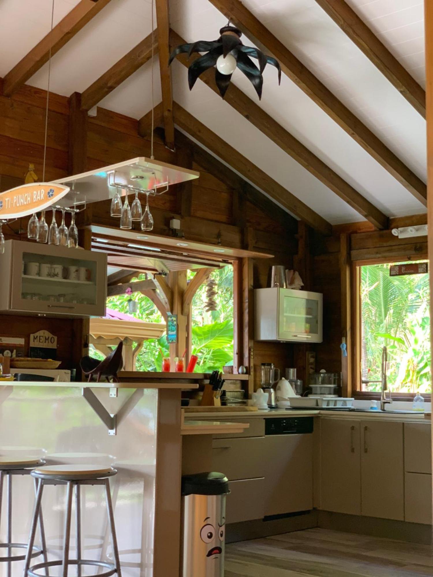 Les Ilets Caraibes Vue Mer Bouillante Extérieur photo