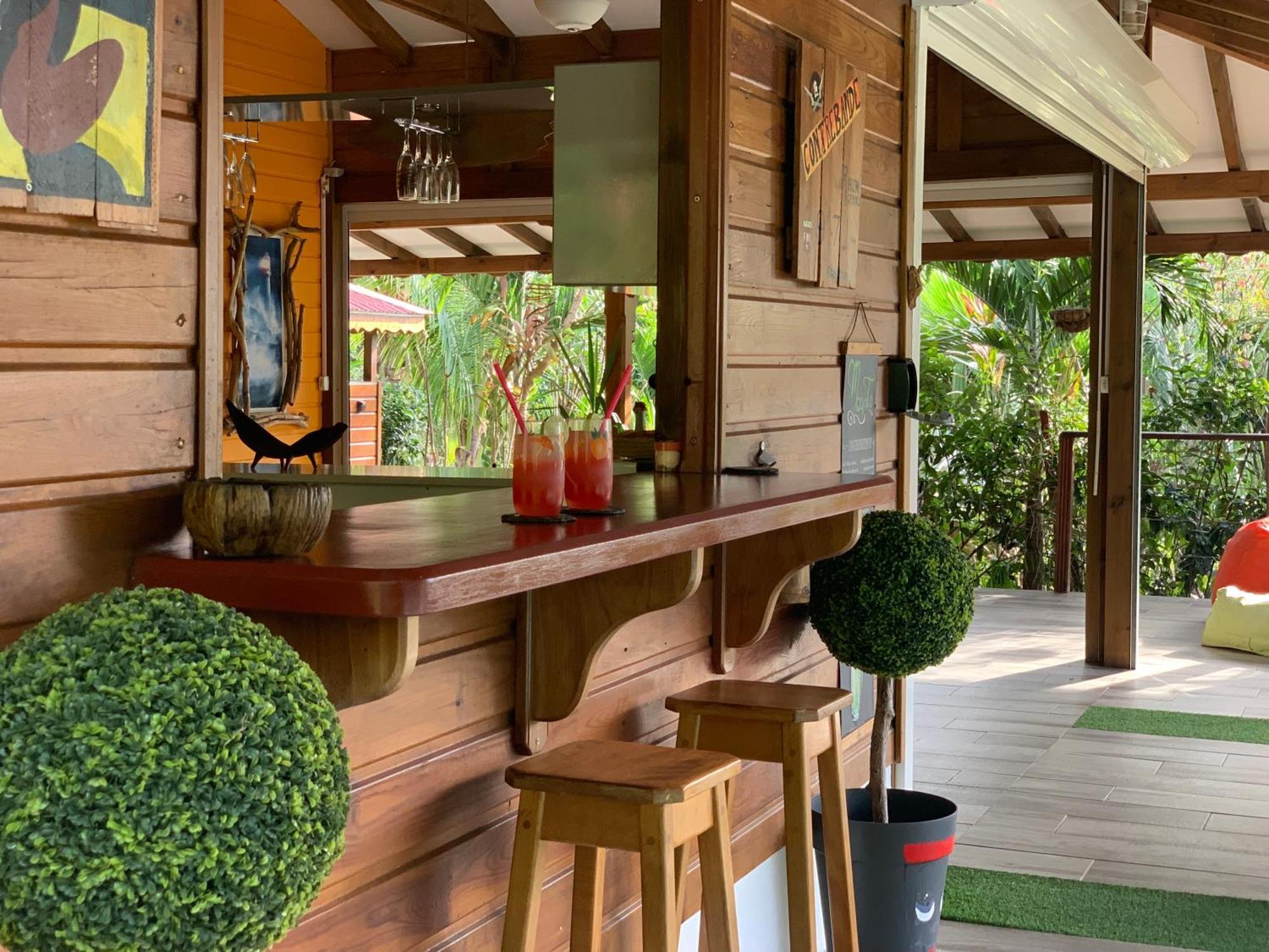 Les Ilets Caraibes Vue Mer Bouillante Extérieur photo